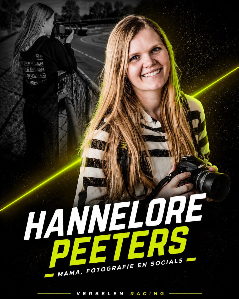 Hannelore met haar camera